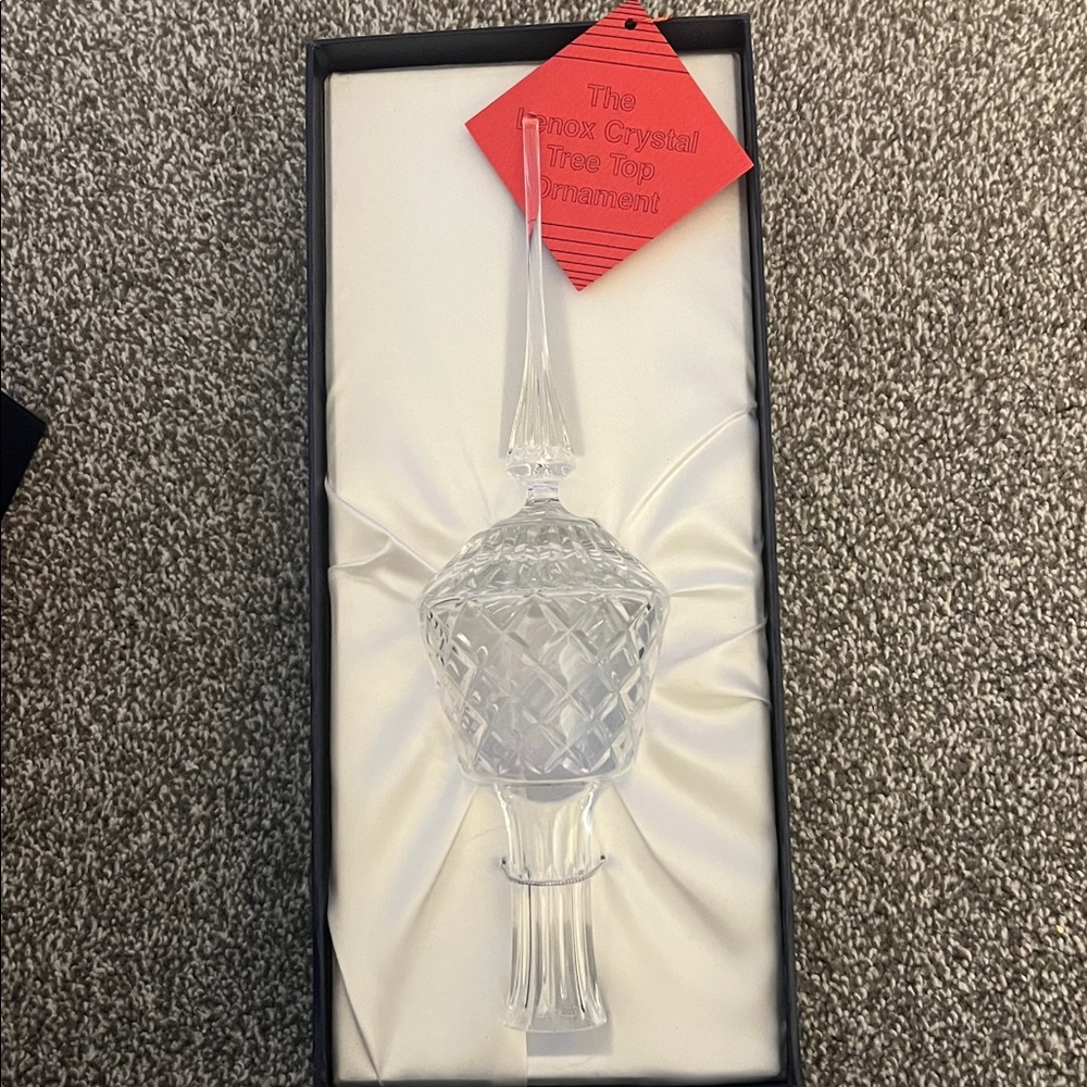 Lenox Clear Crystal Ornament